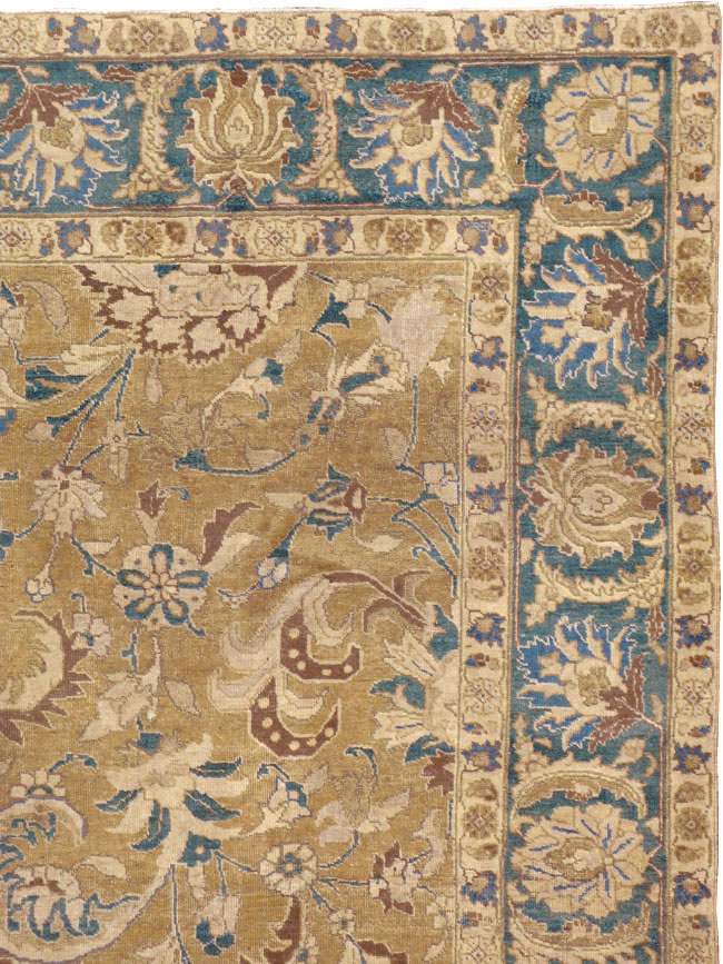 Antique Persian Tabriz Carpet, No.14431 - Gss
