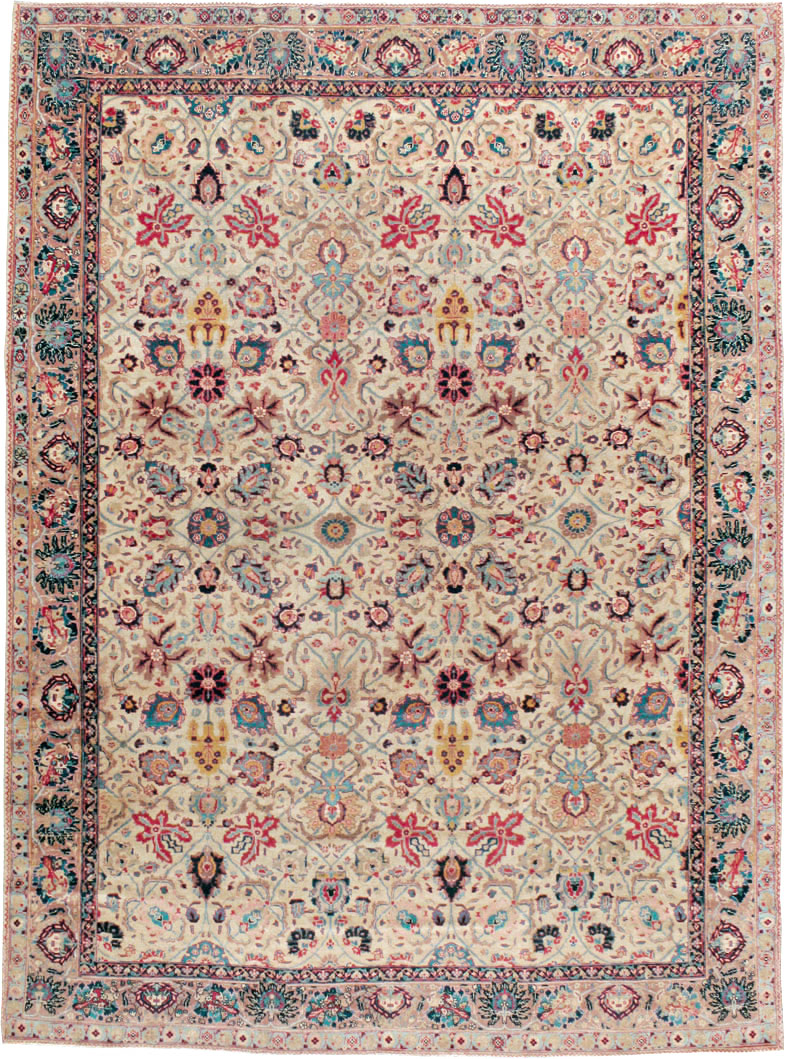 Antique Persian Tabriz Carpet, No.14434 - Gss