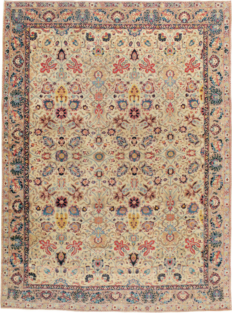 Antique Persian Tabriz Carpet, No.14434 - Gss