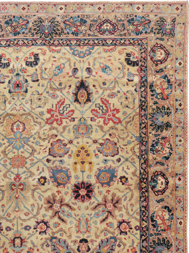 Antique Persian Tabriz Carpet, No.14434 - Gss
