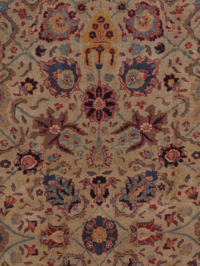 Antique Persian Tabriz Carpet, No.14434 - Gss
