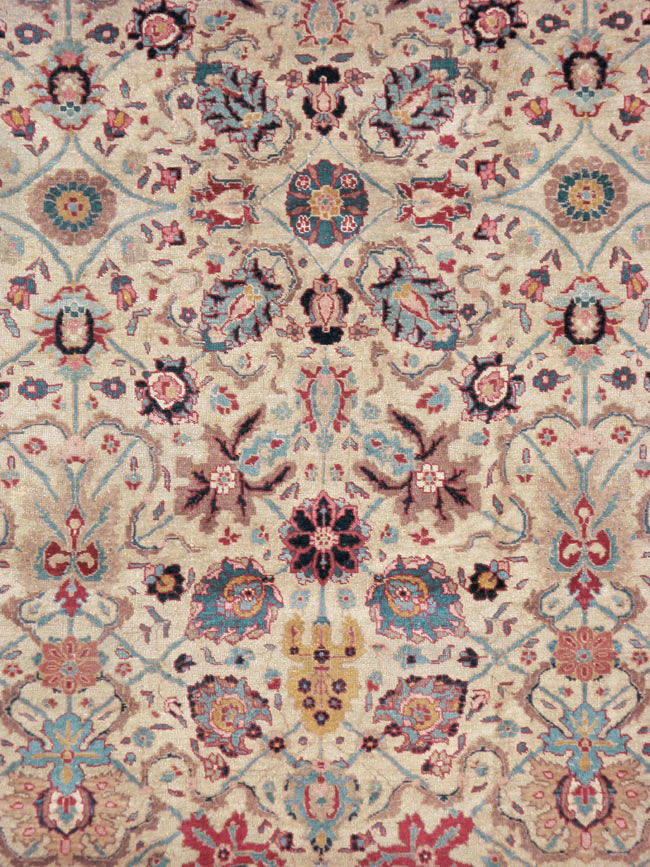 Antique Persian Tabriz Carpet, No.14434 - Gss