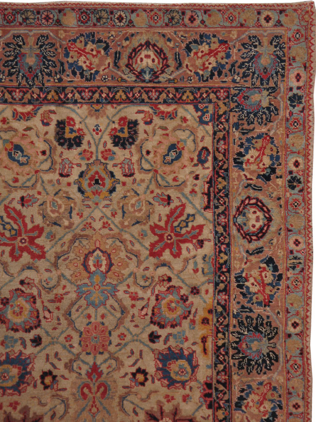 Antique Persian Tabriz Carpet, No.14434 - Gss