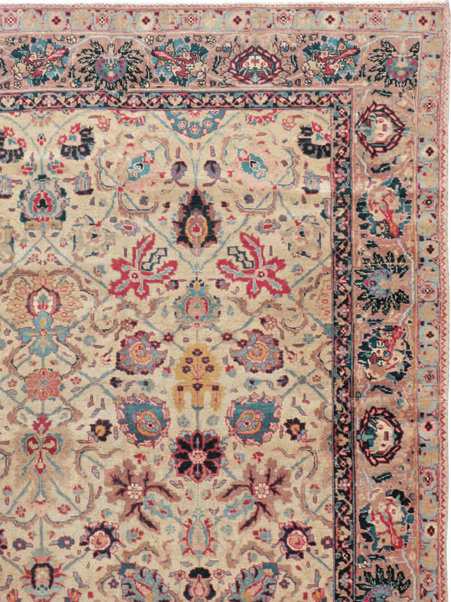 Antique Persian Tabriz Carpet, No.14434 - Gss