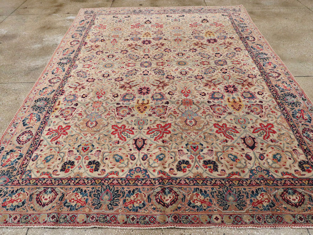 Antique Persian Tabriz Carpet, No.14434 - Gss