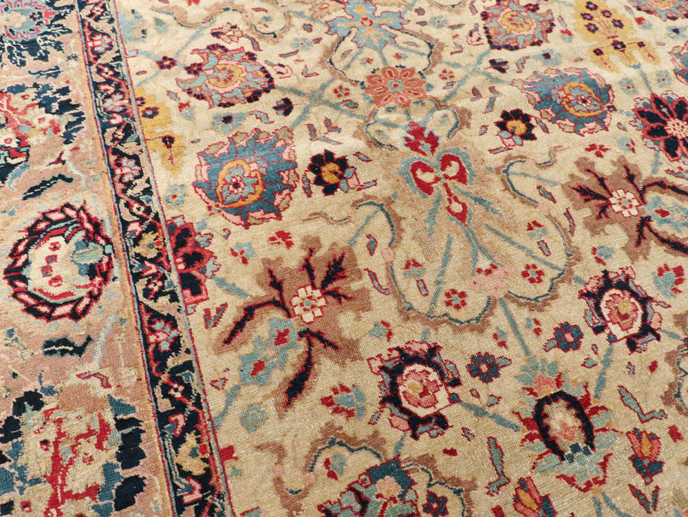 Antique Persian Tabriz Carpet, No.14434 - Gss