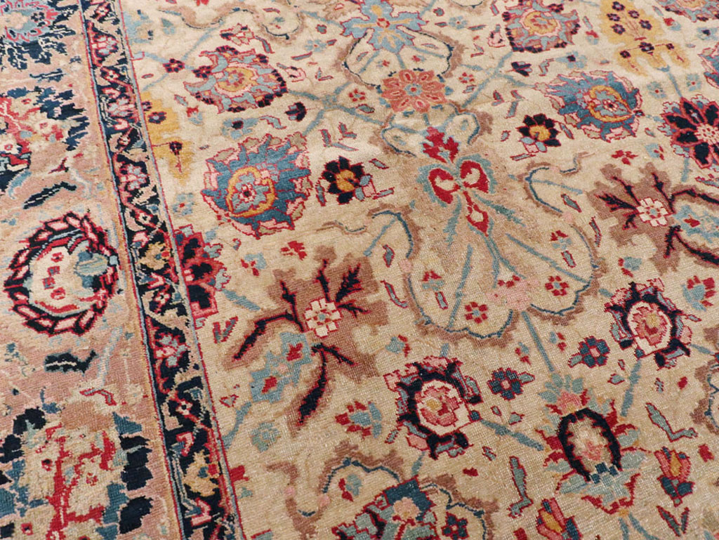 Antique Persian Tabriz Carpet, No.14434 - Gss