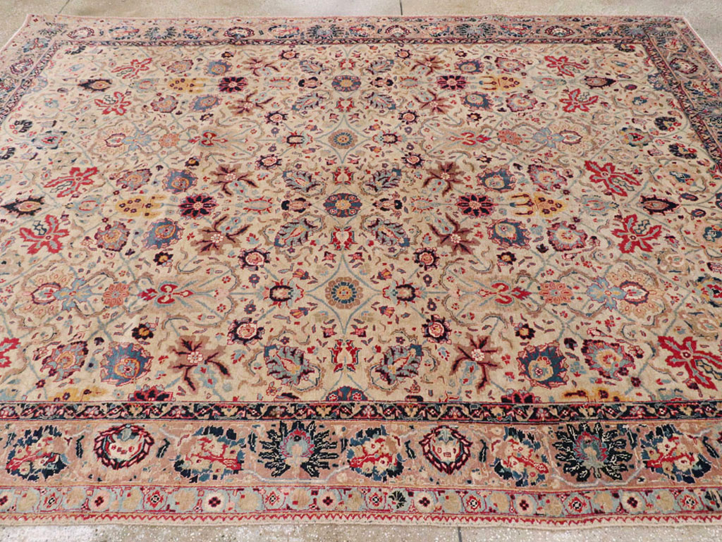 Antique Persian Tabriz Carpet, No.14434 - Gss