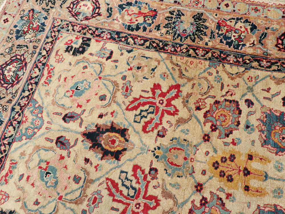Antique Persian Tabriz Carpet, No.14434 - Gss