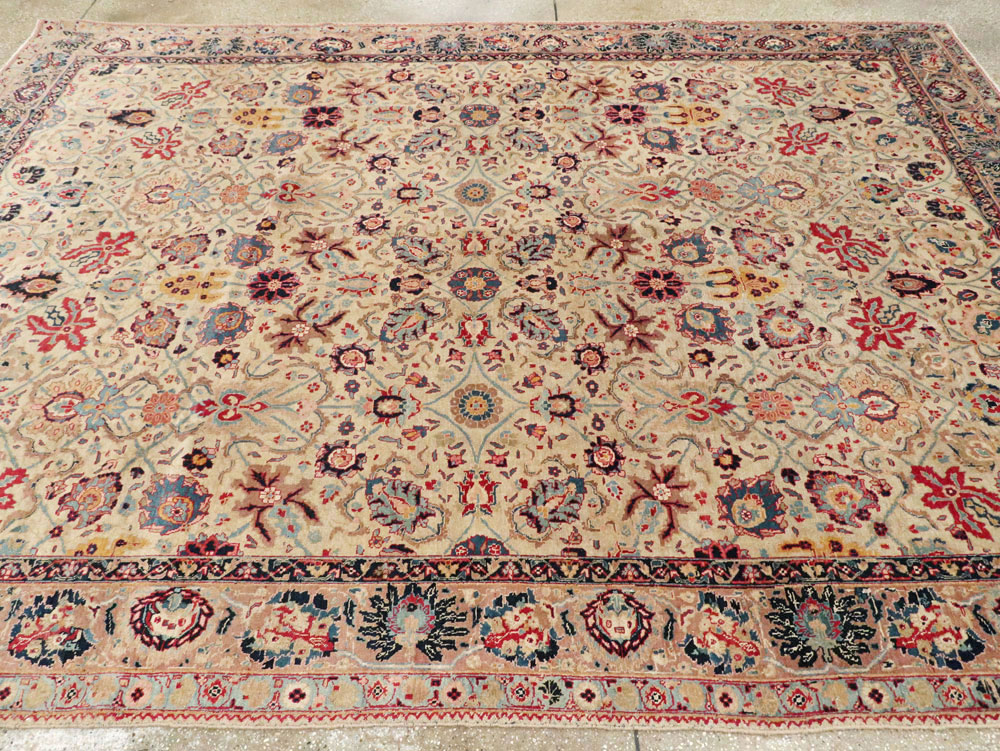 Antique Persian Tabriz Carpet, No.14434 - Gss