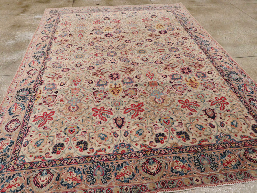 Antique Persian Tabriz Carpet, No.14434 - Gss
