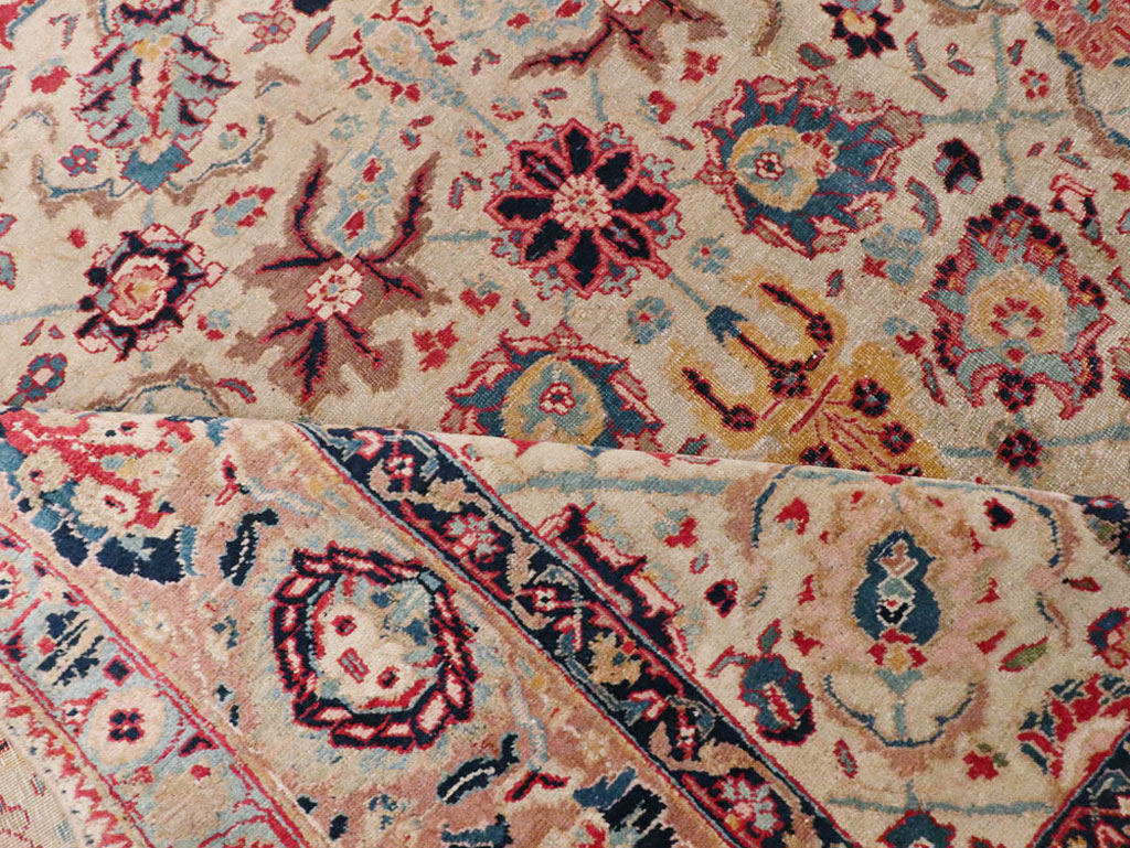 Antique Persian Tabriz Carpet, No.14434 - Gss