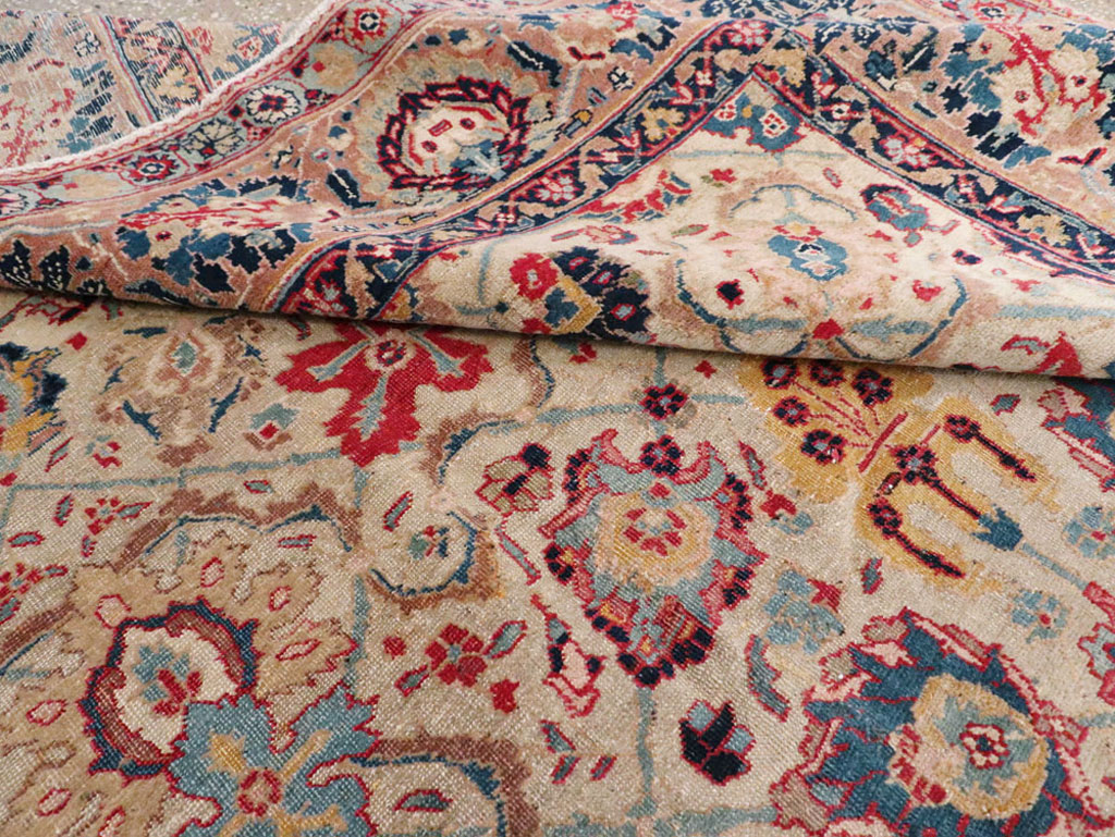 Antique Persian Tabriz Carpet, No.14434 - Gss