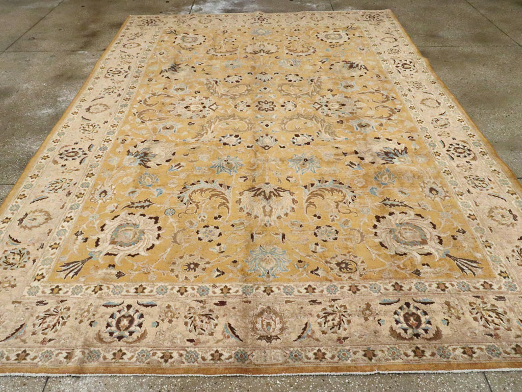 Antique Persian Tabriz Carpet, No.14435 - Gss