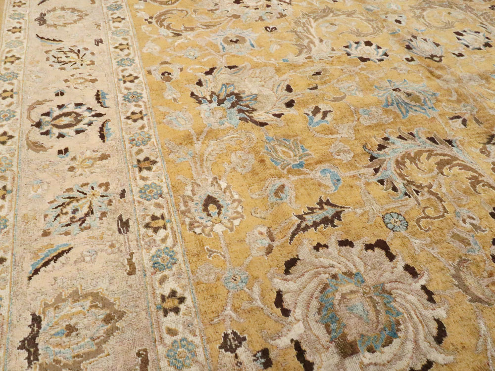 Antique Persian Tabriz Carpet, No.14435 - Gss