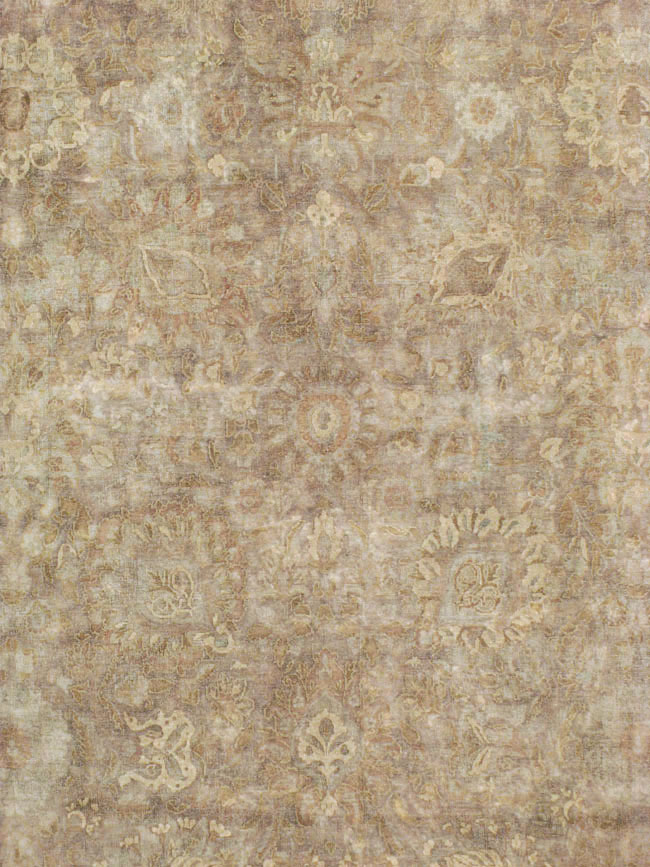 Antique Persian Tabriz Carpet, No.14454 - Gss