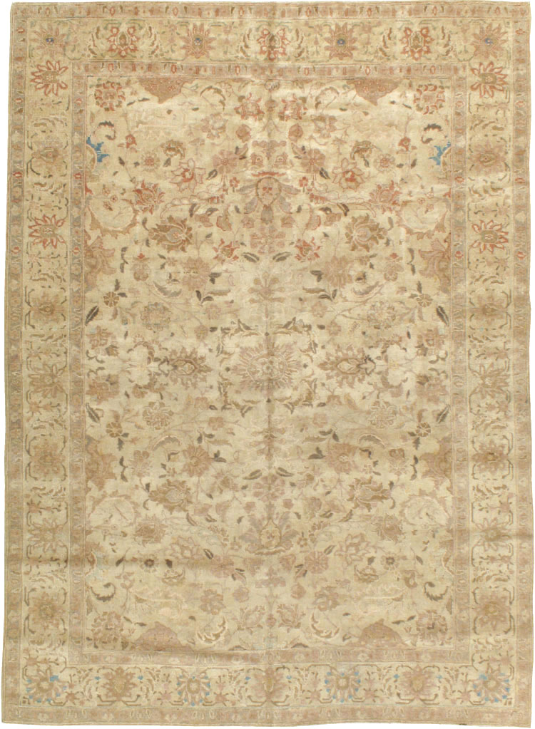 Antique Persian Tabriz Carpet, No.14456 - Gss