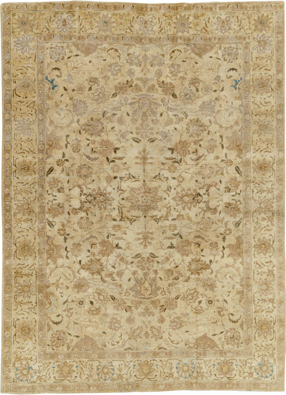 Antique Persian Tabriz Carpet, No.14456 - Gss