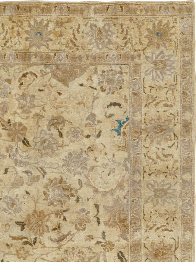 Antique Persian Tabriz Carpet, No.14456 - Gss