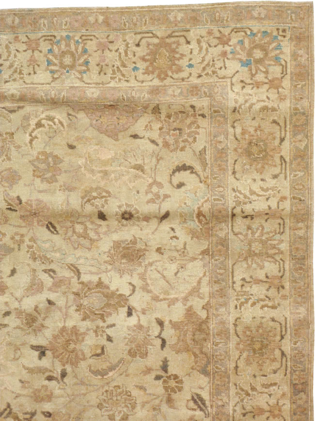 Antique Persian Tabriz Carpet, No.14456 - Gss