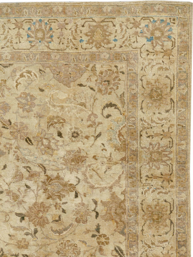 Antique Persian Tabriz Carpet, No.14456 - Gss