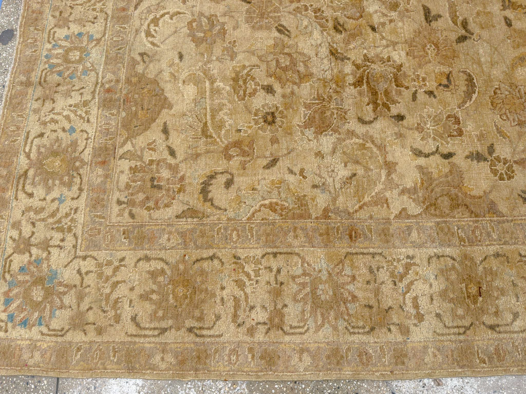 Antique Persian Tabriz Carpet, No.14456 - Gss