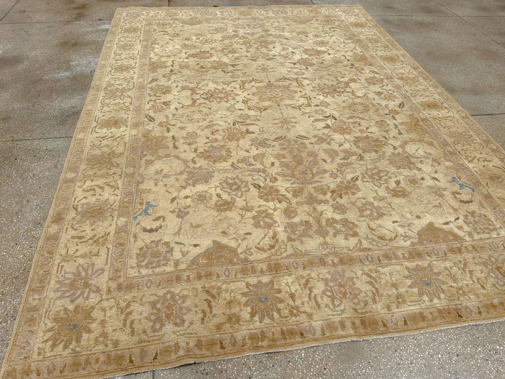 Antique Persian Tabriz Carpet, No.14456 - Gss
