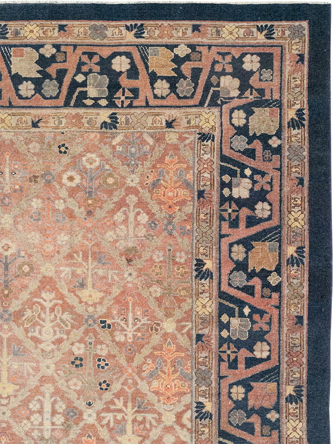 Antique Indian Lahore Room Size Carpet, No.14515 - Gss