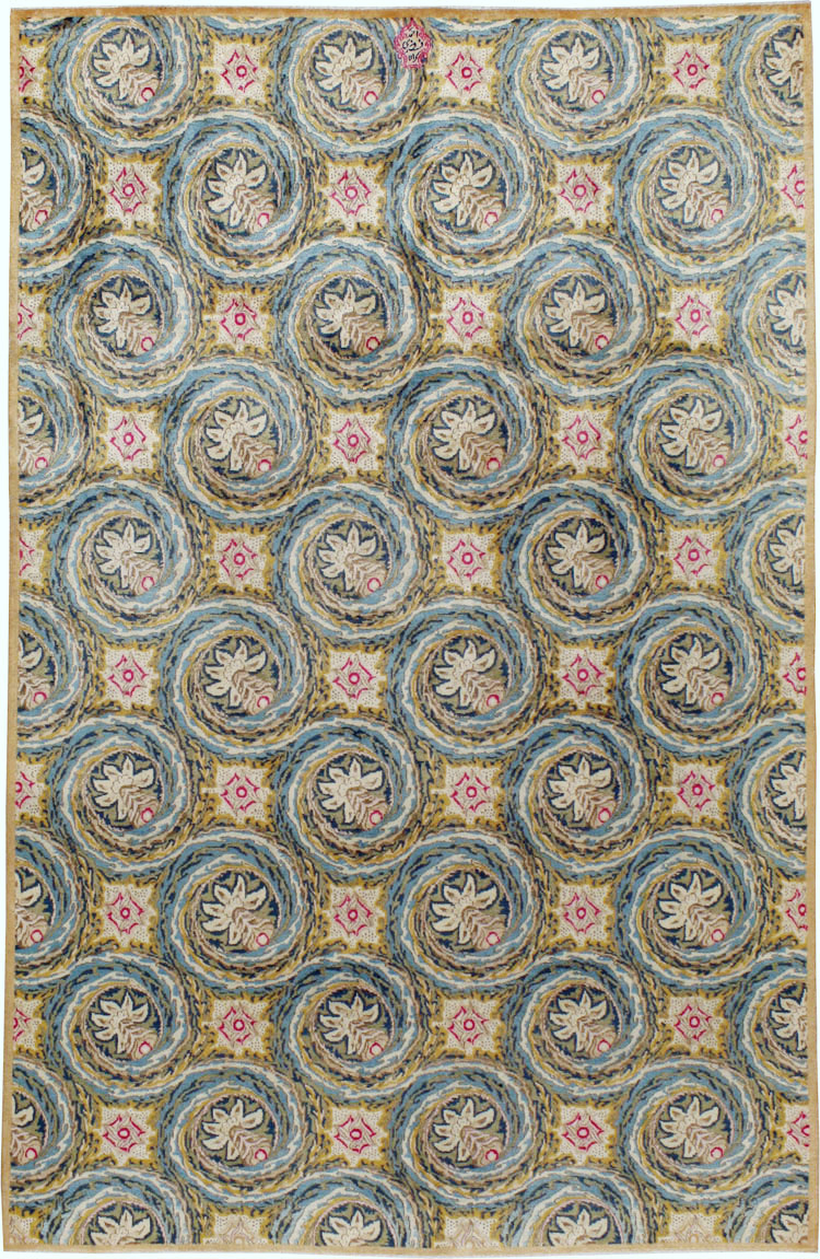 Vintage Persian Kerman Carpet, No.14526 - Gss