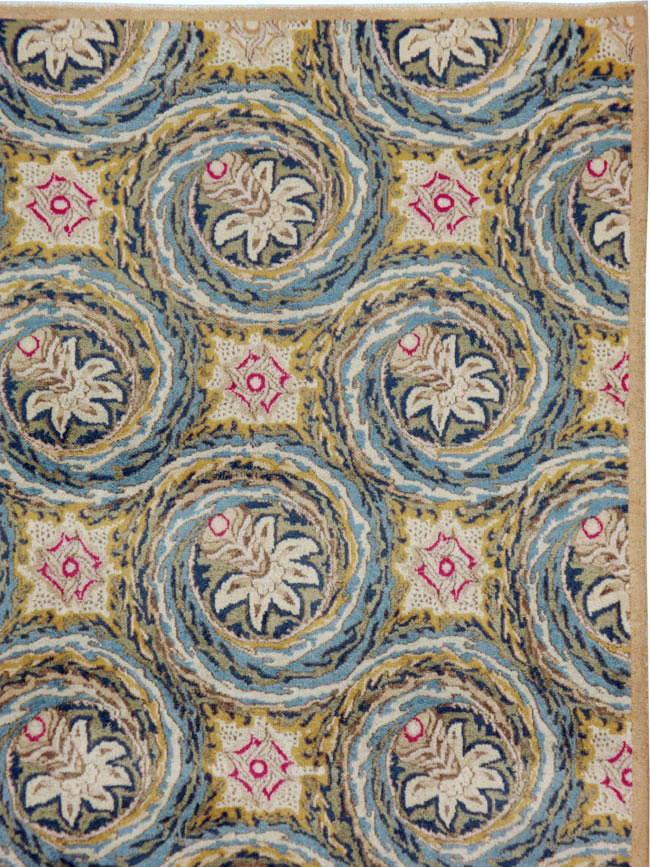 Vintage Persian Kerman Carpet, No.14526 - Gss