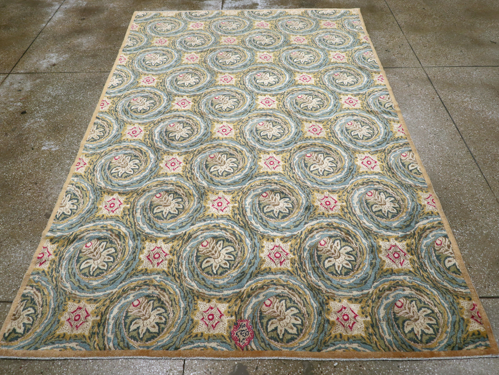 Vintage Persian Kerman Carpet, No.14526 - Gss