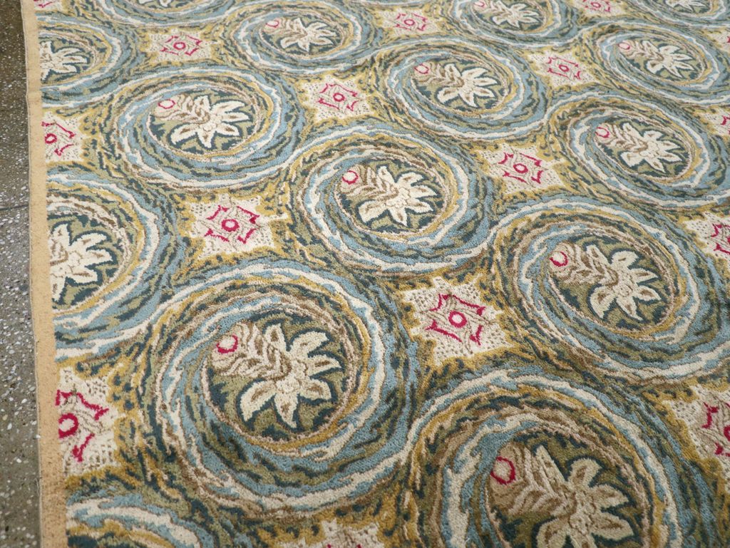 Vintage Persian Kerman Carpet, No.14526 - Gss