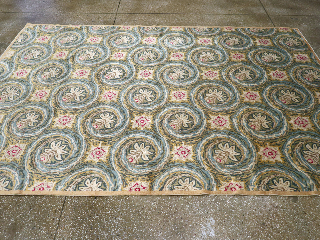 Vintage Persian Kerman Carpet, No.14526 - Gss