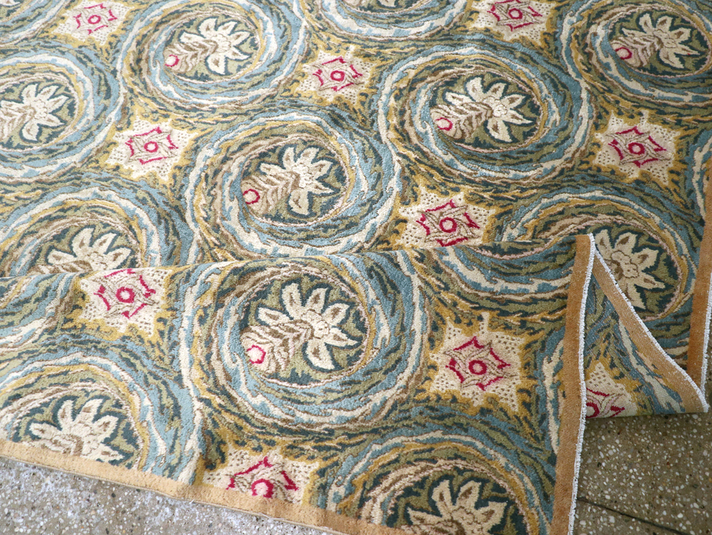 Vintage Persian Kerman Carpet, No.14526 - Gss