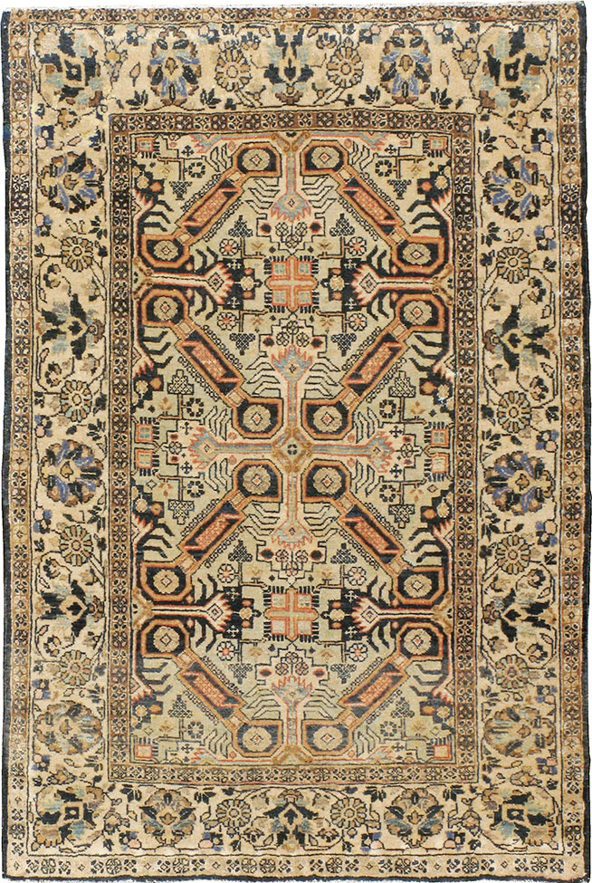 Vintage Persian Tabriz Rug (Pair: 1 of 2), No.14547 - Gss