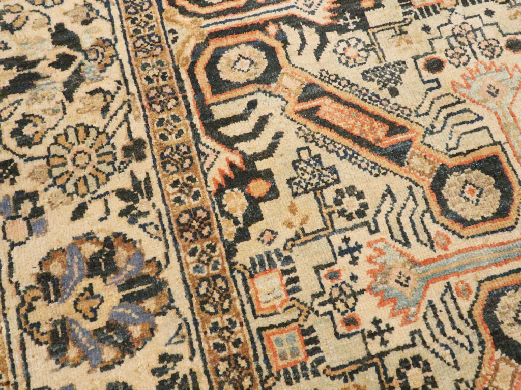 Vintage Persian Tabriz Rug (Pair: 1 of 2), No.14547 - Gss