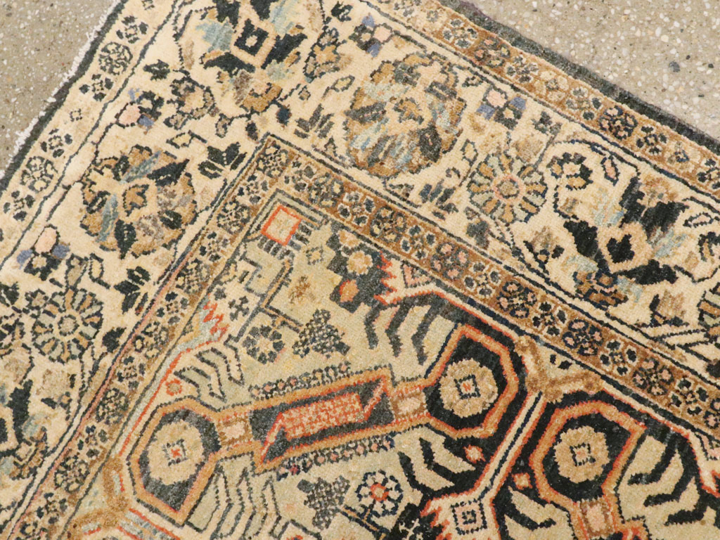 Vintage Persian Tabriz Rug (Pair: 1 of 2), No.14547 - Gss