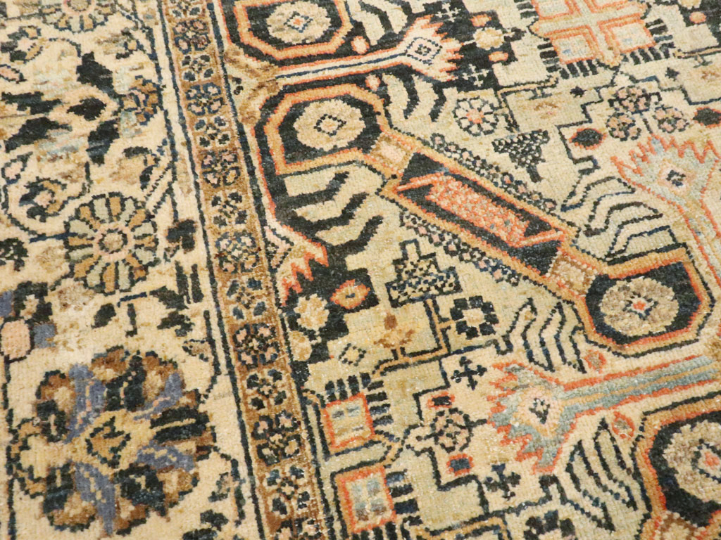 Vintage Persian Tabriz Rug (Pair: 2 of 2), No.14548 - Gss