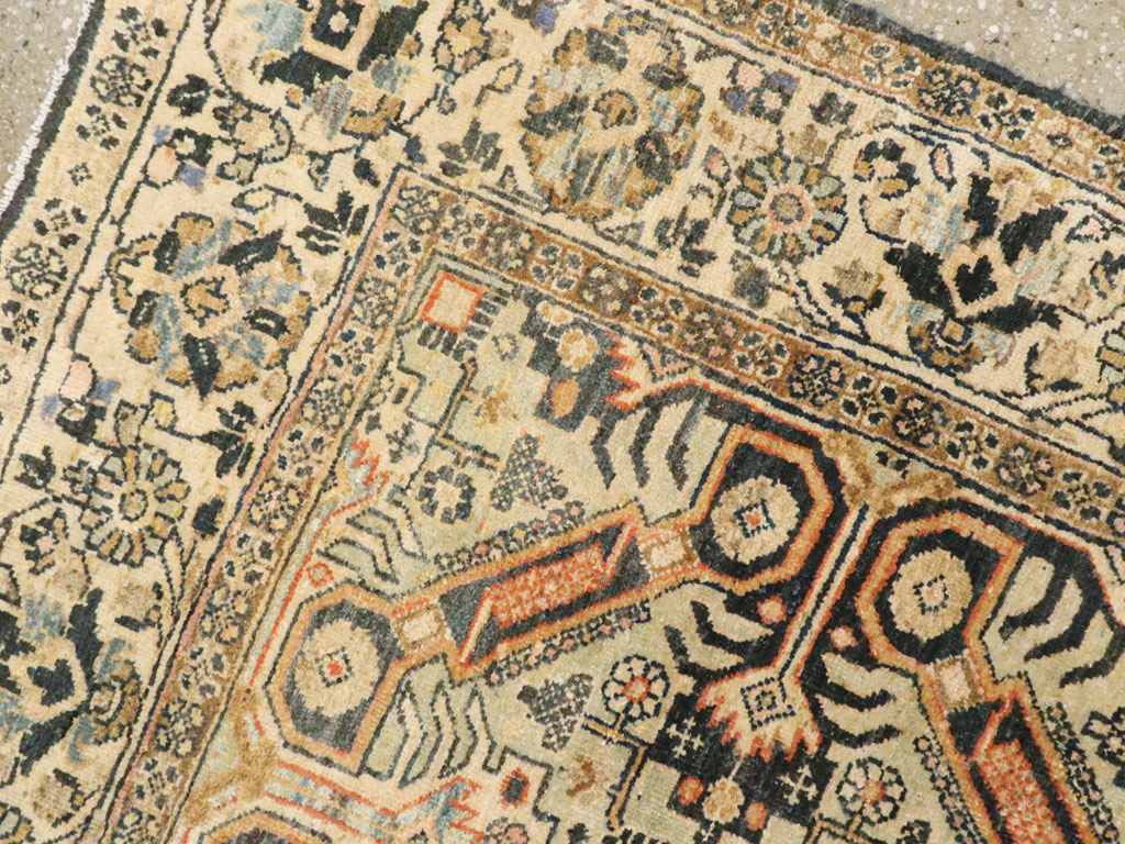 Vintage Persian Tabriz Rug (Pair: 2 of 2), No.14548 - Gss