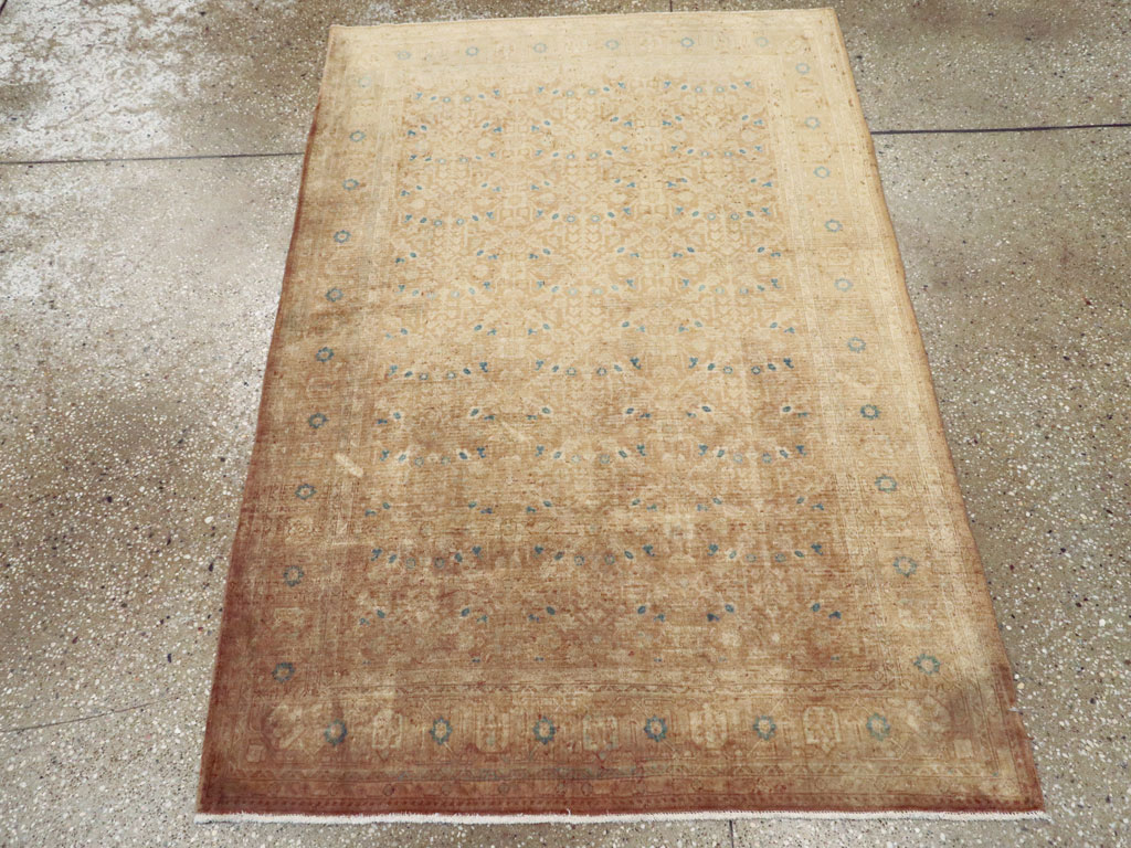 Antique Persian Tabriz Rug, No.14551 - Gss