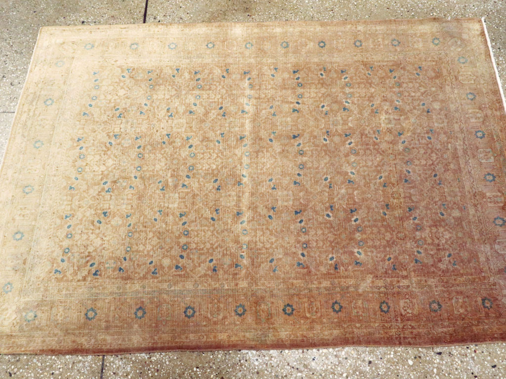 Antique Persian Tabriz Rug, No.14551 - Gss