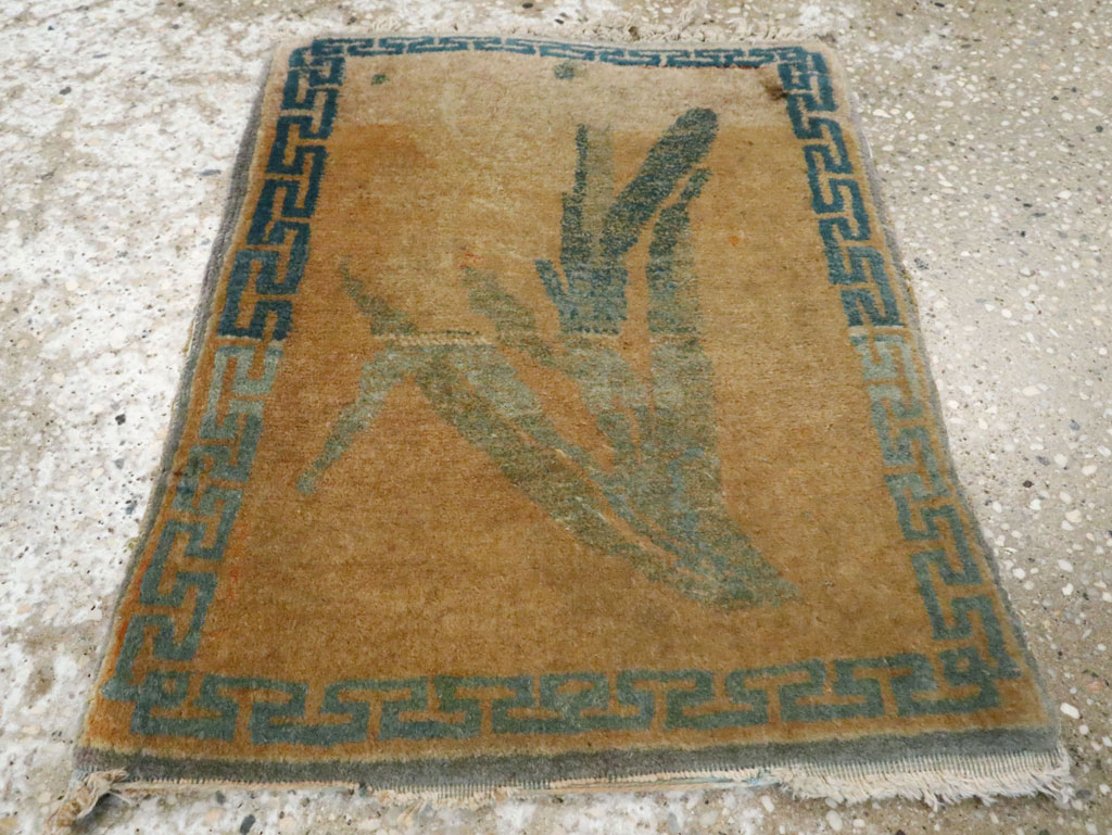 Antique Persian Kashan Rug, No.14556 - Gss