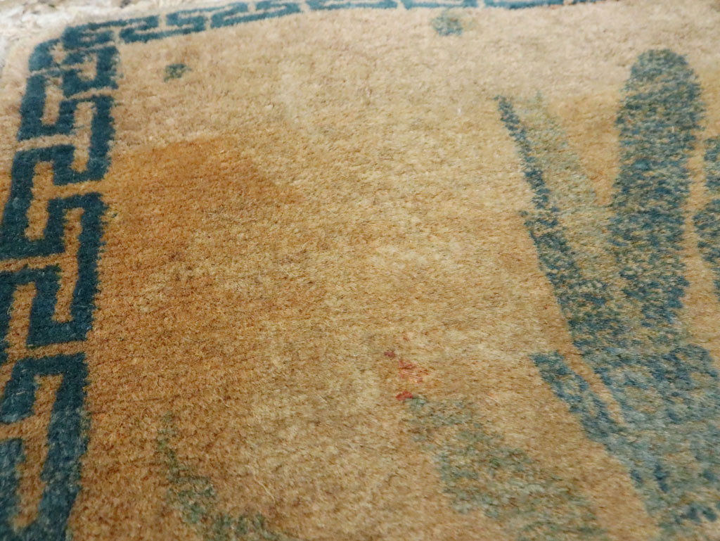 Antique Persian Kashan Rug, No.14556 - Gss