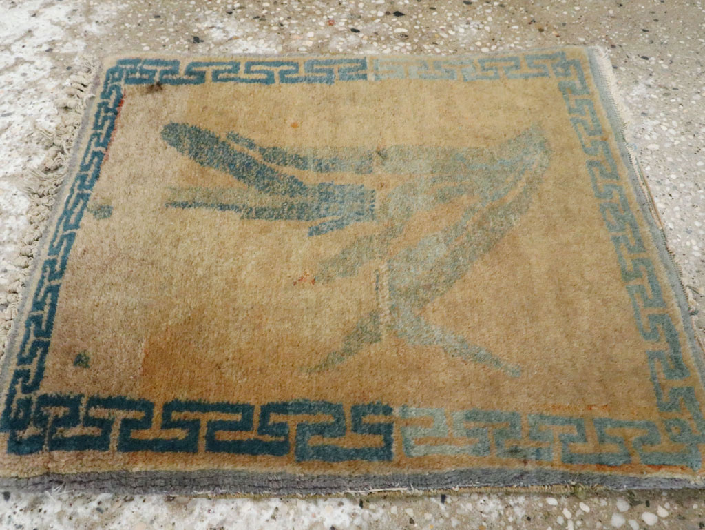 Antique Persian Kashan Rug, No.14556 - Gss