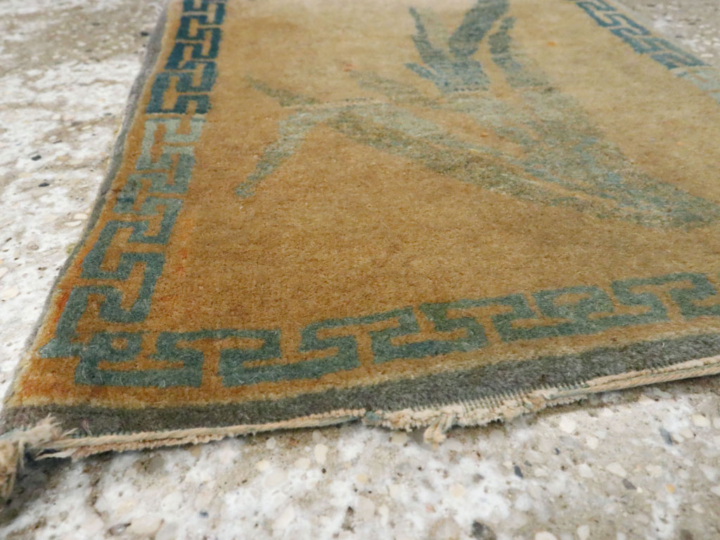 Antique Persian Kashan Rug, No.14556 - Gss