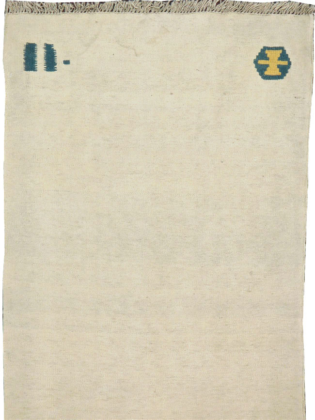 Vintage Persian Modernist Kilim, No.14566 - Gss