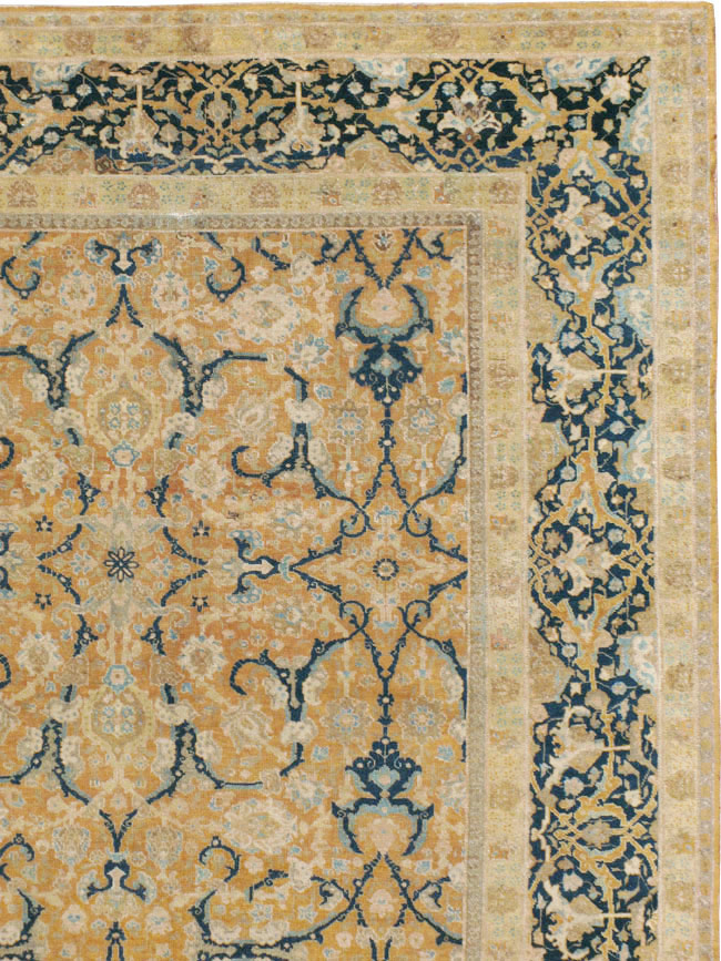 Antique Persian Tabriz Carpet, No.14568 - Gss