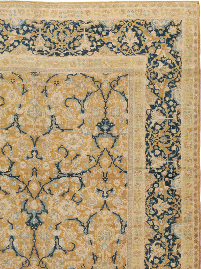 Antique Persian Tabriz Carpet, No.14568 - Gss