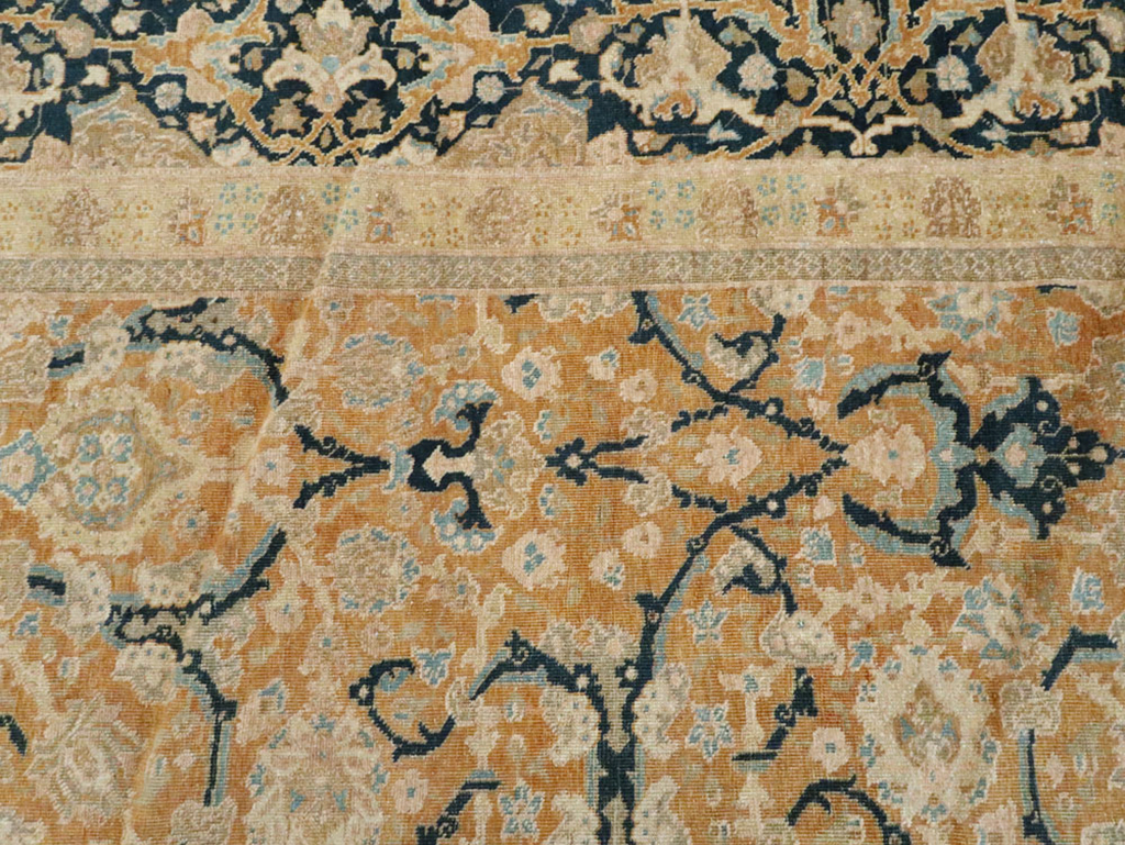 Antique Persian Tabriz Carpet, No.14568 - Gss