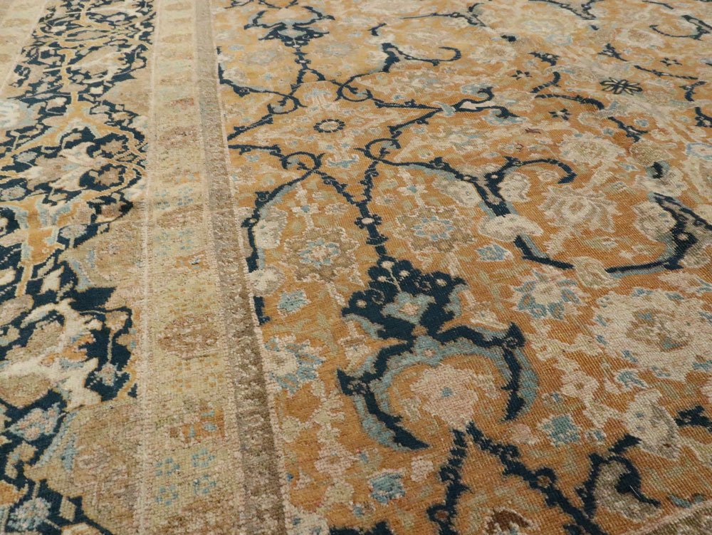 Antique Persian Tabriz Carpet, No.14568 - Gss